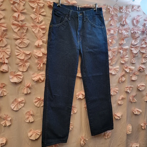 Nwt Vintage RUSTLER By Wrangler Mens Jeans Regular Fit Straight Leg 29x30 - Picture 2 of 12